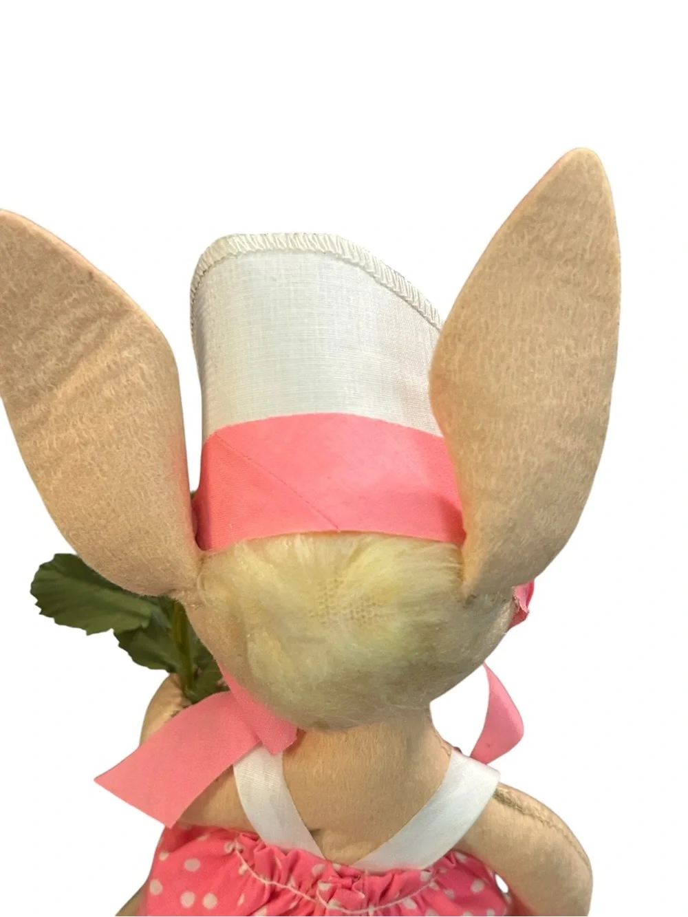 Vintage ‘89 Annalee Bunny Doll Country Girl W Strawberries Collectible 0650 EUC